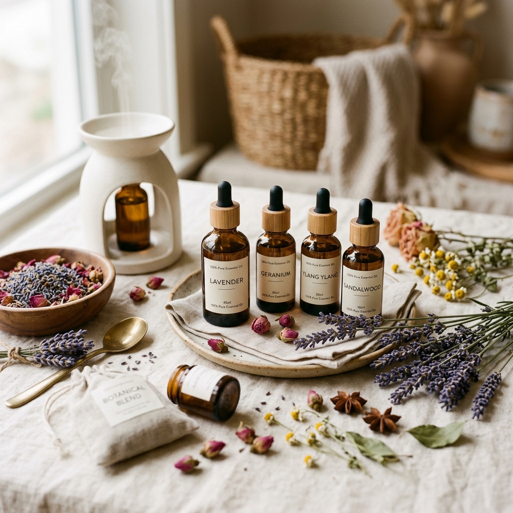 Aromaterapia e Óleos